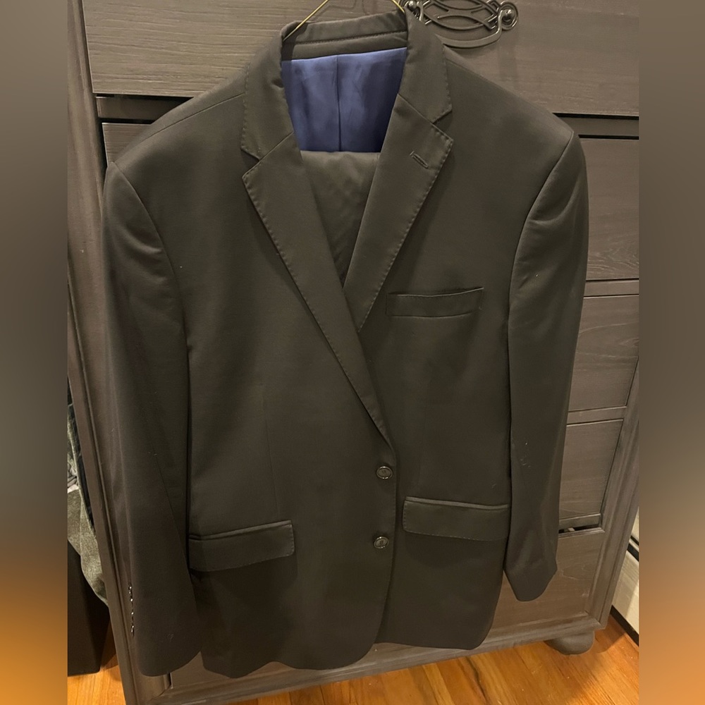 Cole Haan Men’s Black Men’s Suit